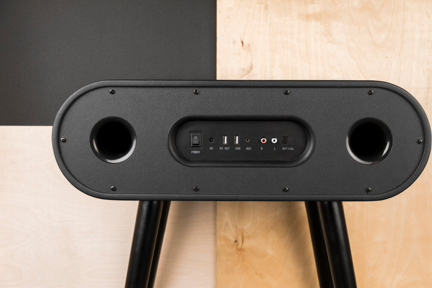 TG SoundCharge Vibe - Black Side Table / 120W Bluetooth Speaker / Wireless Charger All in One *Includes Free Shipping